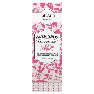Lilyana Naturals, Ciemne Corrector, Brightening Serum, 1 uncja (30 g) Lilyana Naturals, Ciemne Corrector, Brightening Serum, 1 uncja (30 g)