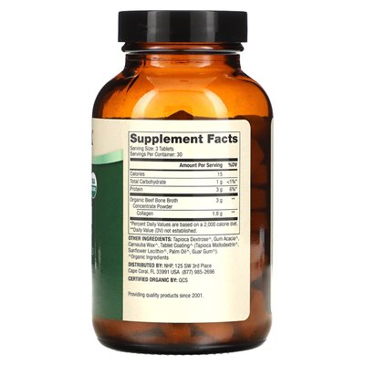 Dr. Mercola, Bio-Kollagen aus Rinderknochenbrühe, 90 Tabletten