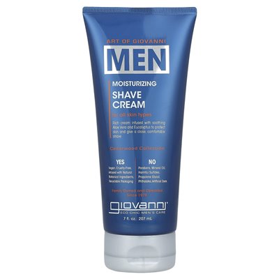 Giovanni, Art Of Giovanni, Men Moisturizing Shave Cream, 7 fl oz (207 ml) Giovanni, Art Of Giovanni, Men Moisturizing Shave Cream, 7 fl oz (207 ml)