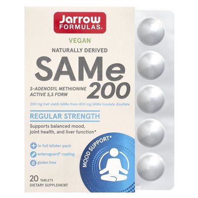 Jarrow Formulas, 200 allein, 200 mg, 20 Tabletten