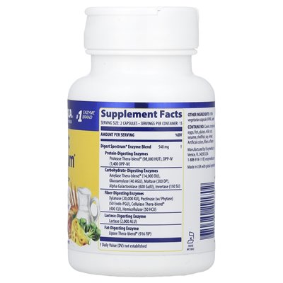 Enzymedica, Digest Spectrum®, 30 Kapseln