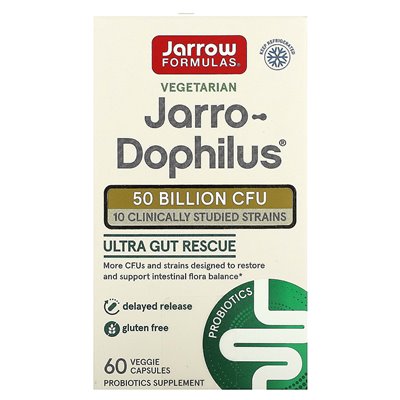 Jarrow Formulas, Jarro-Dophilus, 50 billion CFU, 60 veggies