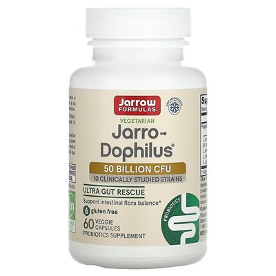 Jarrow Formulas, Jarro-Dophilus, 50 billion CFU, 60 veggies