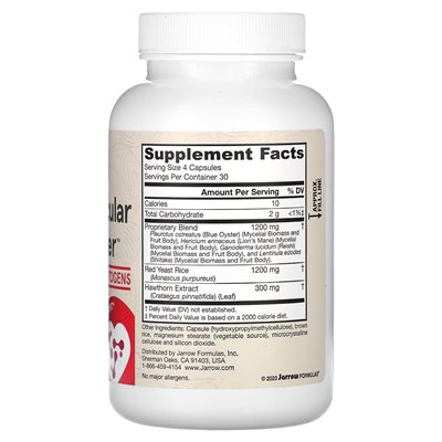 Jarrow Formulas, Cardiovascular Optimizer, 120 Vegetarian Capsules
