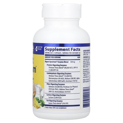 Enzymedica, Digest Spectrum®, 120 capsules