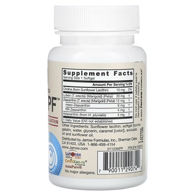 Jarrow Formulas, Maculapf, Carotinoid-Komplex, 30 weiche Jarrow Formulas, Maculapf, Carotinoid-Komplex, 30 weiche