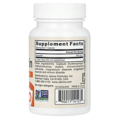 Jarrow Formulas, veganes Quercetin, 500 mg, 30 vegetarische Kapseln