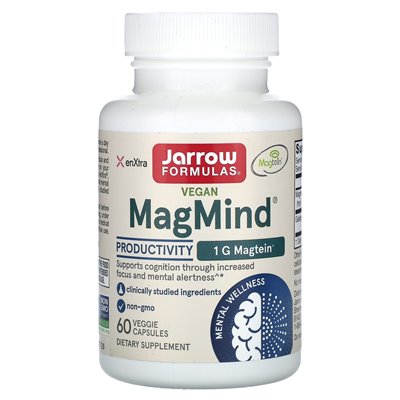 Jarrow Formule, wegański magazyn, produktywność, 60 kapsułek wegetariańskich Jarrow Formule, wegański magazyn, produktywność, 60 kapsułek wegetariańskich