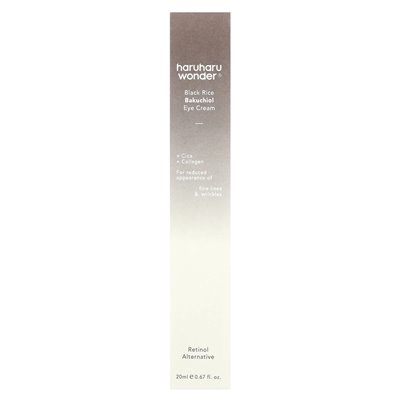 Haruharu, Wonder®, Schwarzer Reis Bakuchiol Augencreme, 0,67 Fl Oz (20 ml)