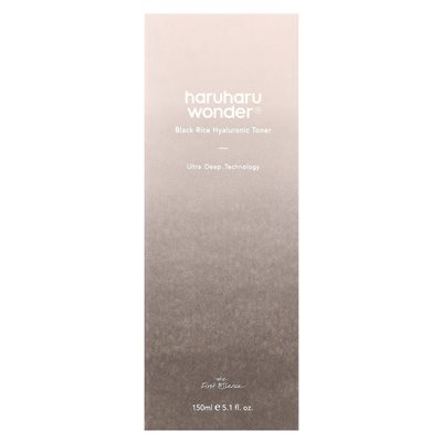 Haruharu, Wonder®, Hyaluron-Toner mit schwarzem Reis, 5,1 Fl Oz (150 ml)