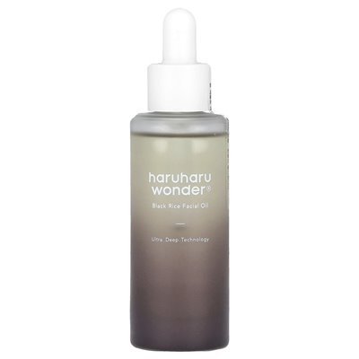 Haruharu, Wonder®, czarny ryż olej na twarz, 1 Fl Oz (30 ml) Haruharu, Wonder®, czarny ryż olej na twarz, 1 Fl Oz (30 ml)