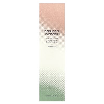 Haruharu, Wonder®, Centella 3 % PHA, sanftes flüssiges Peeling-Serum, 4,05 Fl Oz (120 ml)
