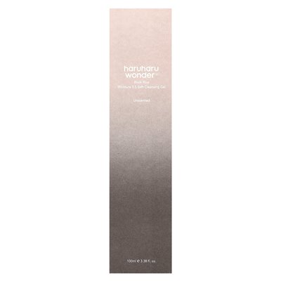 Haruharu, Wonder, Black Rice Moisture 5.5 Soft Cleansing Gel, Fragrance Free, 3.38 fl oz (100 ml)