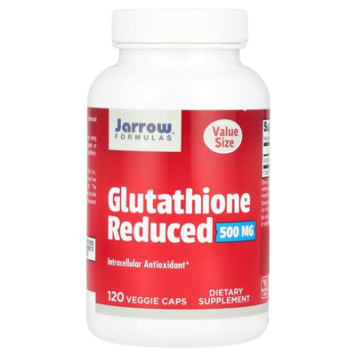 Jarrow Formulas, Glutathion reduziert, 500 mg, 120 vegetarische Shaker