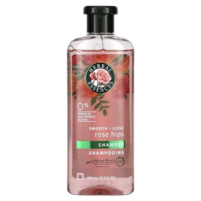 Herbal Essences, Gładkie Szampon, Najroście róży, 13,5 fl oz (400 ml) Herbal Essences, Gładkie Szampon, Najroście róży, 13,5 fl oz (400 ml)