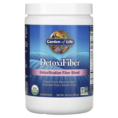 Ogród życia, detoksypifiber, mieszanka włókien detoksykacyjnych, 10,5 uncji (300 g)