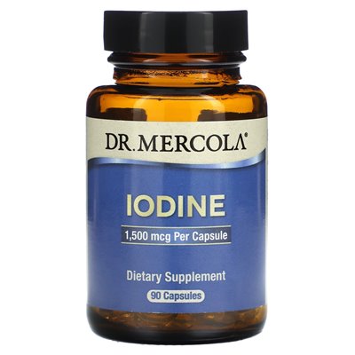 Dr Mercoli, jod, 1500 mcg, 90 kapsułek Dr Mercoli, jod, 1500 mcg, 90 kapsułek