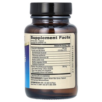 Dr. Mercoli, Complete Afforsbiotics, 18 Billion CFU, 30 Capsules