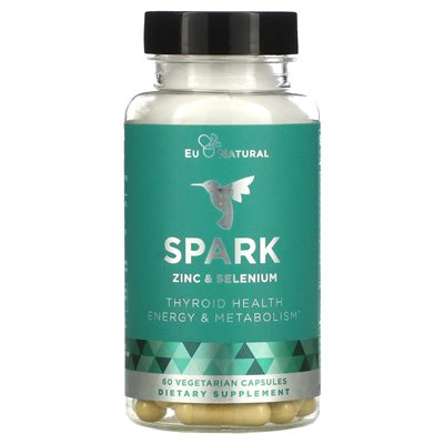 Eu Natural, Spark, Cynk & Selen, 60 Wegetariańskich Kapsułek Eu Natural, Spark, Cynk & Selen, 60 Wegetariańskich Kapsułek