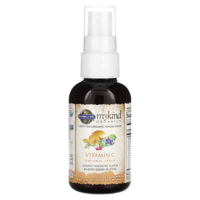 Garden of Life, Mykind Organics, witamina C Spray Organiczny, Orange-Tangerine, 2 Fl Oz (58 ml) Garden of Life, Mykind Organics, witamina C Spray Organiczny, Orange-Tangerine, 2 Fl Oz (58 ml)