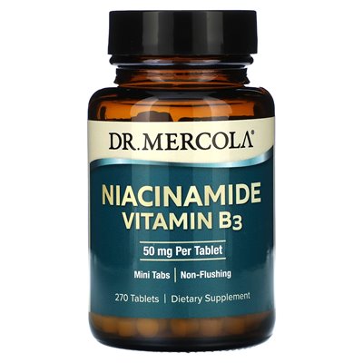 Dr. Mercoli, Niacinamid Vitamin B3, 50 mg, 270 Tabletten