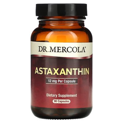 Dr. Mercoli, Astaxanthin, 12 mg, 90 Kapseln