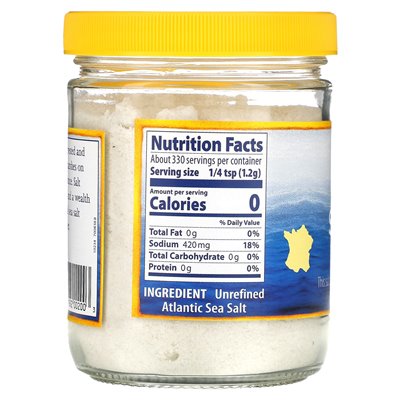 Eden Foods, Meeressalz, 14 oz (397 g)