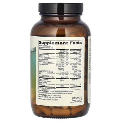 Dr. Mercola, Benfotiamine Vitamin B Complex, 180 Capsules