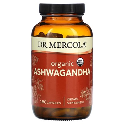 Dr Mercoli, Organic Ashwagandha, 180 capsules