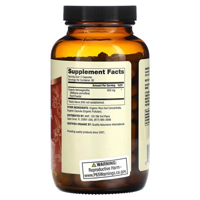 Dr Mercoli, Bio-Ashwagandha, 180 Kapseln