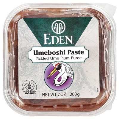 Eden Foods, Paste Umeboshi, marynowana Ume Plum puree, 7 uncji (200 g)