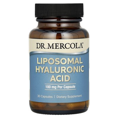Dr. Mercola, Liposomale Hyaluronsäure, 100 mg, 30 Kapseln