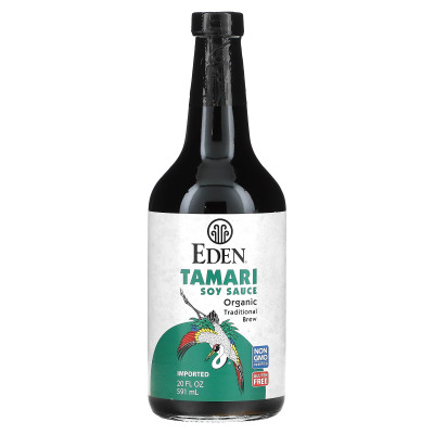 Eden Foods, Organiczny sos sojowy Tamari, 20 Fl Oz (591 ml) Eden Foods, Organiczny sos sojowy Tamari, 20 Fl Oz (591 ml)