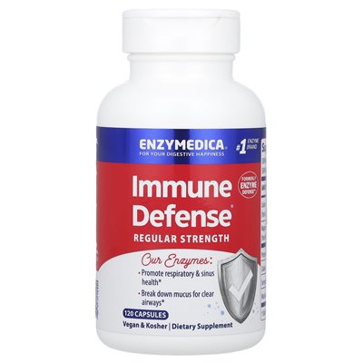 Enzymedica, Immune Defense®, normale Stärke, 120 Kapseln