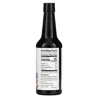 Eden Foods, Bio, Tamari Soi Sos, 10 Fl Oz (296 ml)