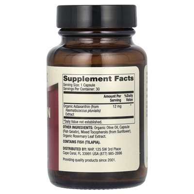 Dr. Mercoli, Astaxanthin, 12 mg, 30 capsules