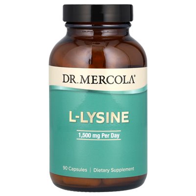 Dr Mercoli, L-Lysine, 1500 mg, 90 kapsułek