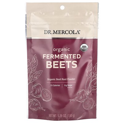 Dr. Mercola, Organic Fermented Beet, Beet Root Powder, 5.29 oz (150 g)