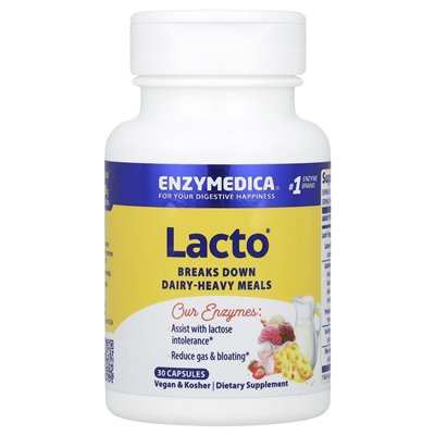 Enzymedica, Lacto®, 30 capsules