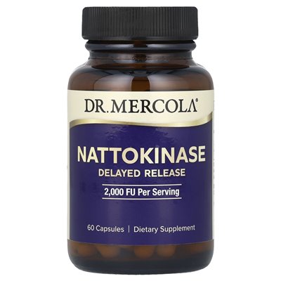 Dr Mercoli, Nattokinase, 2000 FU, 60 kapsułek