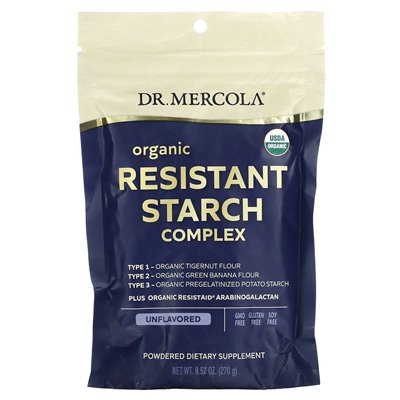 Dr Mercola, organiczny kompleks skrobiowy, niezmożony, 9,52 uncji (270 g)