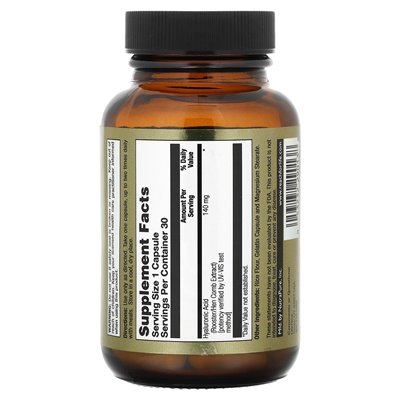 Lifetime Witaminy, naturalny kwas hialuronowy, 140 mg, 30 kapsułek