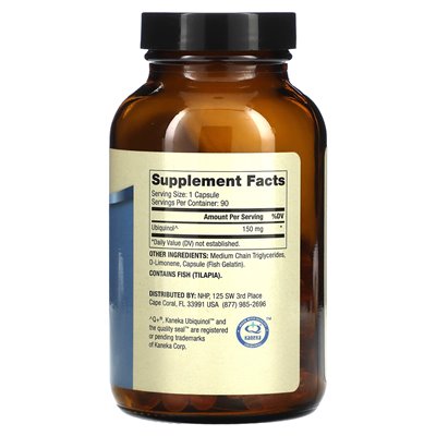 Dr Mercoli, Ubiquinol, 150 mg, 90 capsules