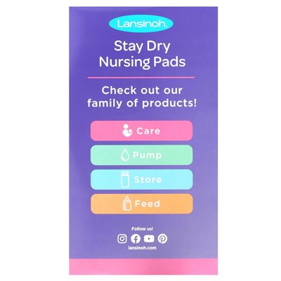 Lansinoh, Stay Dry Nursing Pads, 200 podkładek