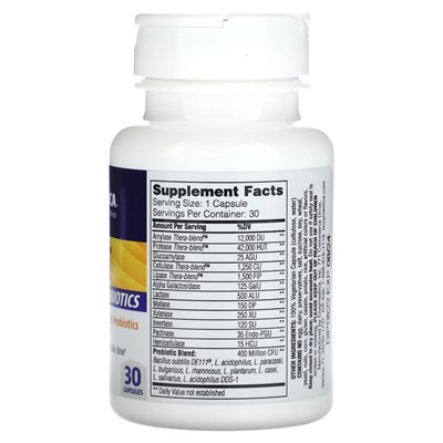 Enzymedica, Trawienie + Probiotyki, 30 Kapsułek Enzymedica, Trawienie + Probiotyki, 30 Kapsułek