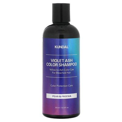 Kundal, fioletowe szampon koloru popiołu, gruszka i freesia, 10.14 Fl Oz (300 ml)