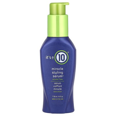 To 10, cudowna serum Styling®, wolne od alkoholu, 4 fl oz (118 ml)