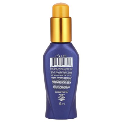 To 10, cudowny olej plus keratin®, 3 fl oz (88,7 ml)