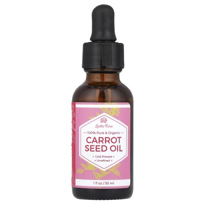 Leven Rose, 100% Pure and Organic, Carrot Seed Oil, 1 fl oz (30 ml)