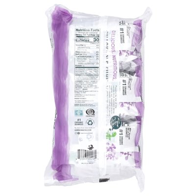 Gimme, Baked Seaweed Snacks, Teriyaki, 6 Packs, 0.17 oz (5 g)